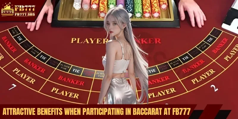 Attractive benefits when participating in baccarat at FB777