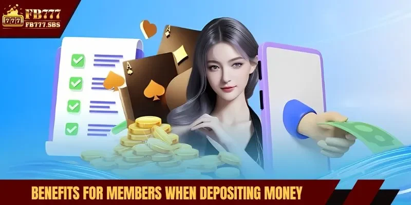 Benefits for members when depositing money