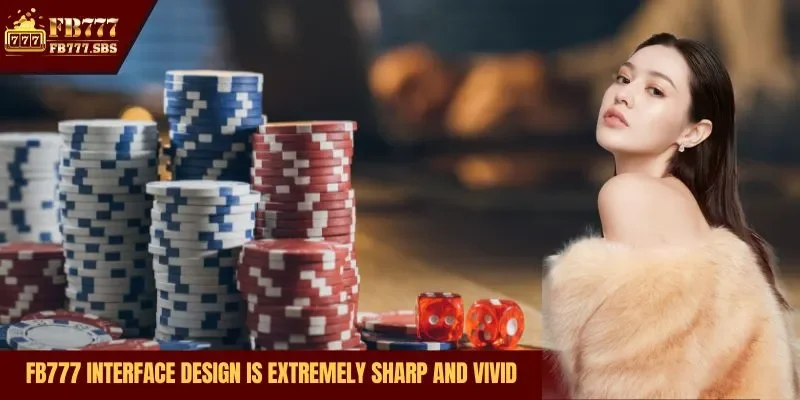FB777 interface design is extremely sharp and vivid