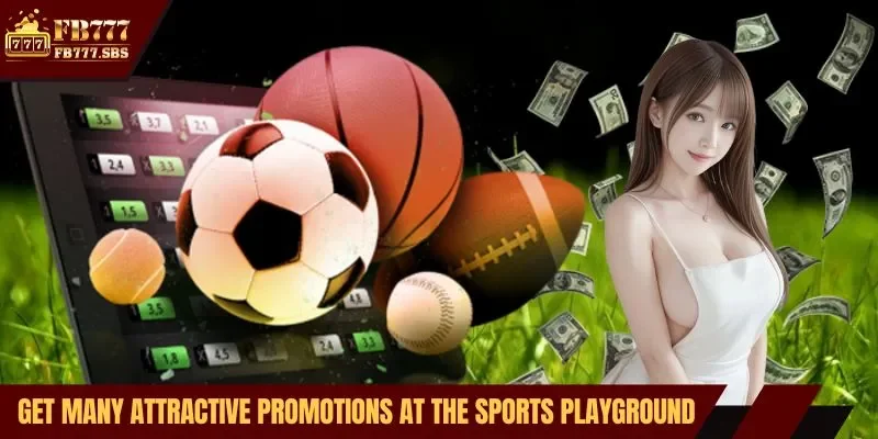 Get many attractive promotions at the sports playground