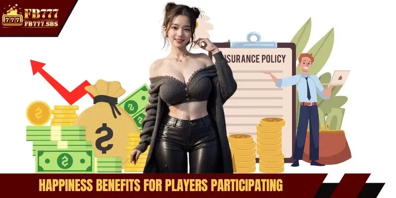 Happiness benefits for players participating