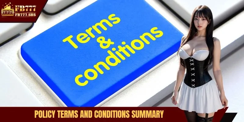 Policy terms and conditions summary